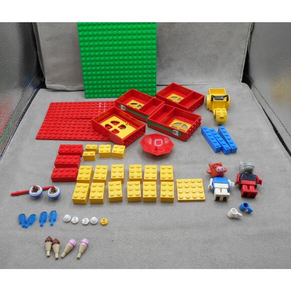 LEGO Fabuland 3665 Ice Cream Shop w/Scooter 1980 Vintage/Custom READ - Picture 11 of 16